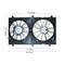 Apdi 03-05 Honda Accord Four Cylinder Fan 6019116 - alternate 2